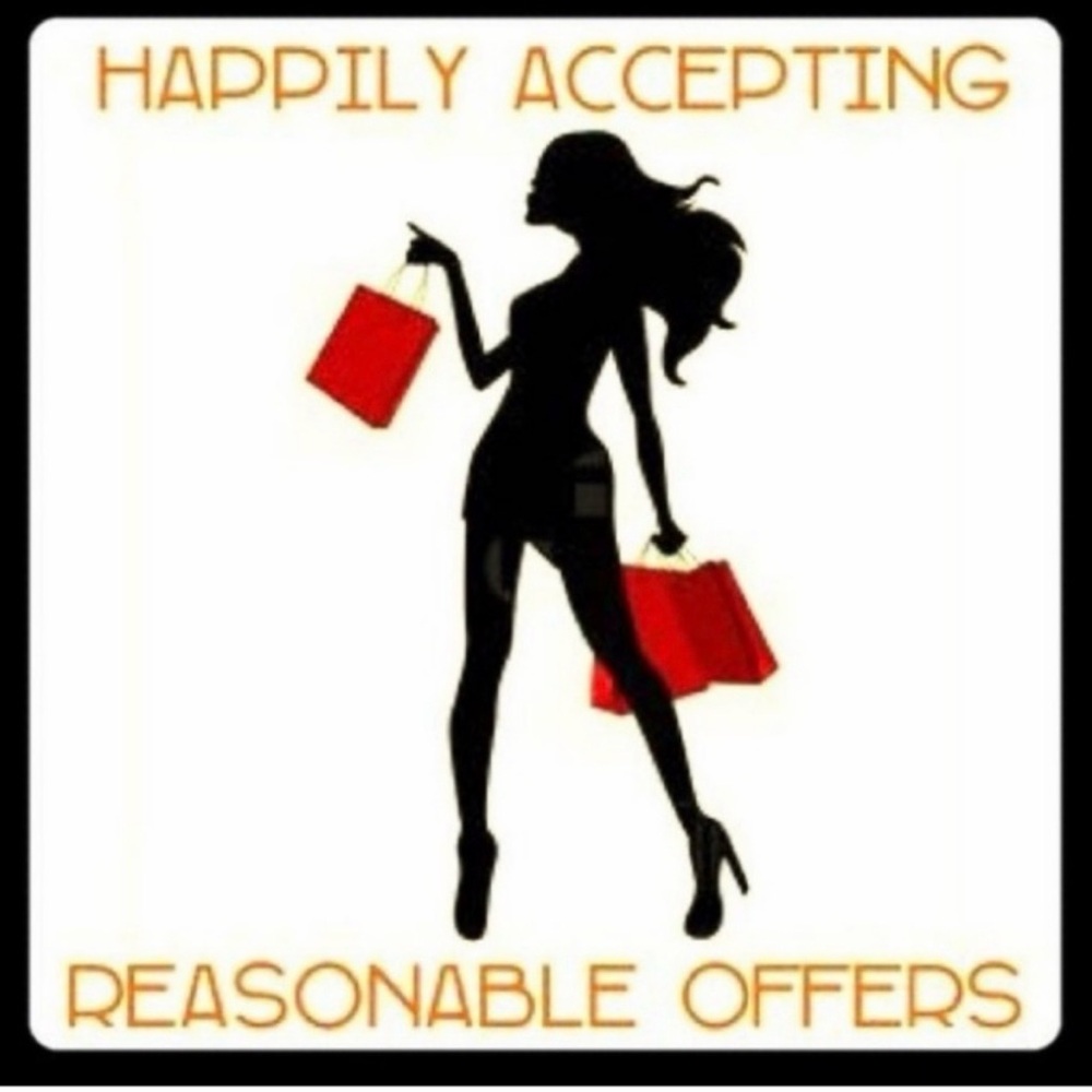 I am happy to accept all reasonable offers. Be very mindful when offering❤️